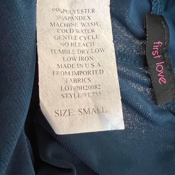 First Love Blue Tank Top - Picture 7 of 8